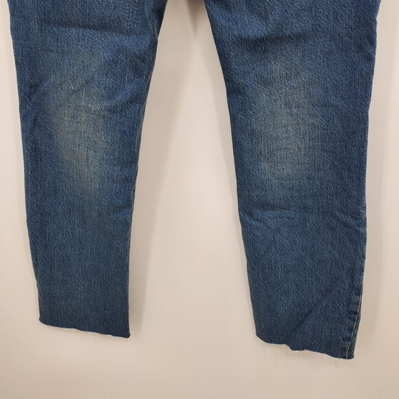 J. Crew Premium Edition High Rise Straight Button Fly Denim Jeans 25 - Picture 12 of 12